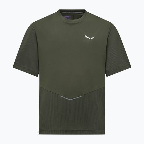Мъжка тениска Salewa Pedroc Dry Hyb dark olive