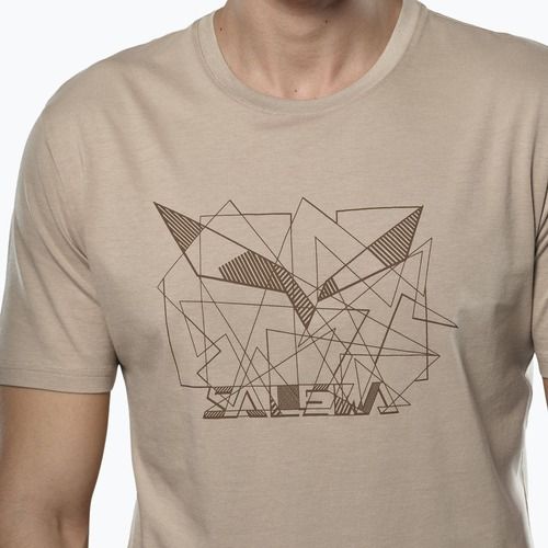 Мъжка тениска Salewa Eagle Geometric quicksand