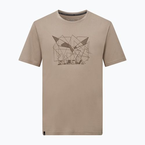 Мъжка тениска Salewa Eagle Geometric quicksand