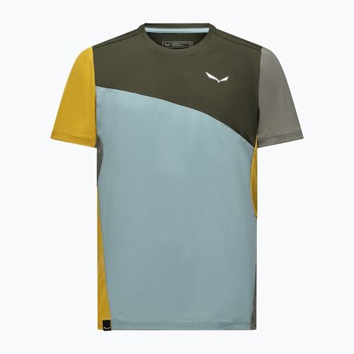 Мъжка тениска за трекинг Salewa Puez Sporty Dry dark olive/multi