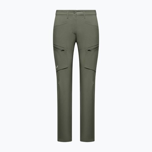 Дамски софтшел панталони Salewa Puez DST Cargo faded green