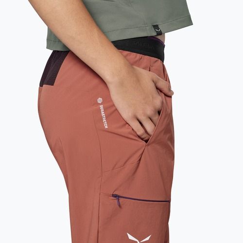 Дамски панталони за трекинг Salewa Pedroc 3 DST Light etruscan red