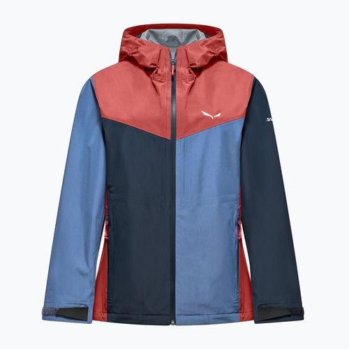 Дамско яке за дъжд Salewa Puez Aqua 4 PTX 2.5L etruscan red/muli