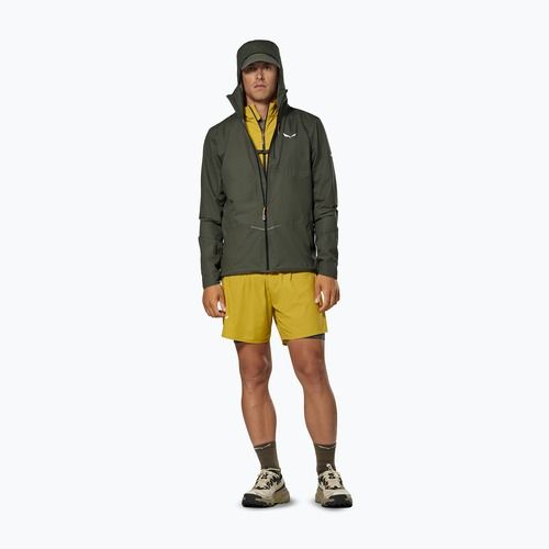 Мъжко водоустойчиво яке Salewa Pedroc 2 PTX 2.5 Light faded green