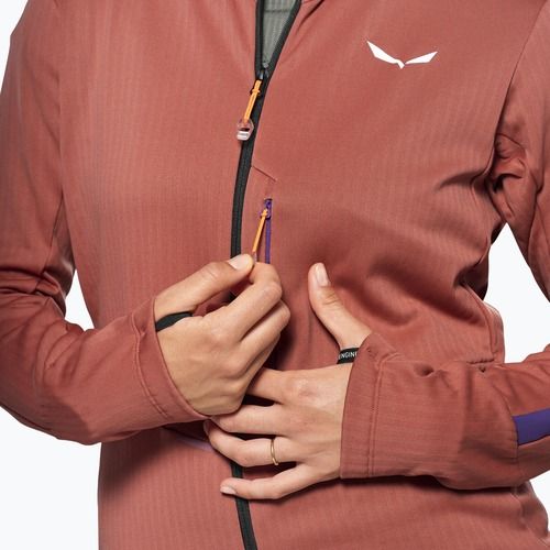 Дамско ветроустойчиво яке Salewa Pedroc PL 3 HD etruscan red