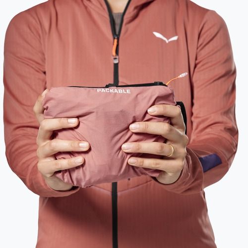 Дамско ветроустойчиво яке Salewa Pedroc Wind HD Light desert pink