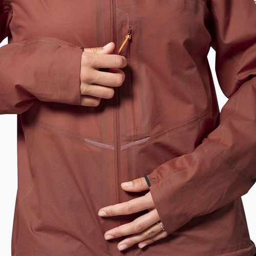 Дамско водоустойчиво яке Salewa Pedroc 2 PTX 2.5 Light etruscan red