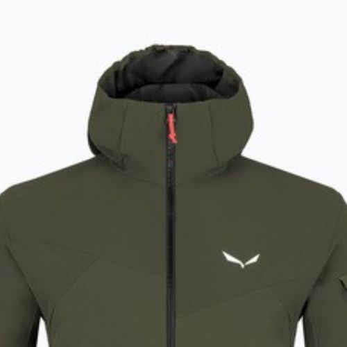 Мъжко софтшел яке Salewa Agner DST dark olive/0910