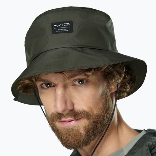 Шапка с периферия Salewa Puez PTX Rain dark olive