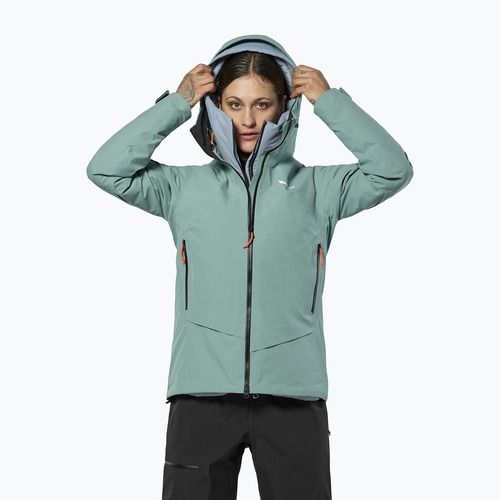 Дамско яке за дъжд Salewa Ortles GTX 3L EPE willow