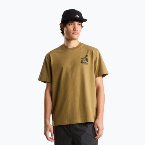 Мъжка тениска The North Face Snack Relaxed cedar