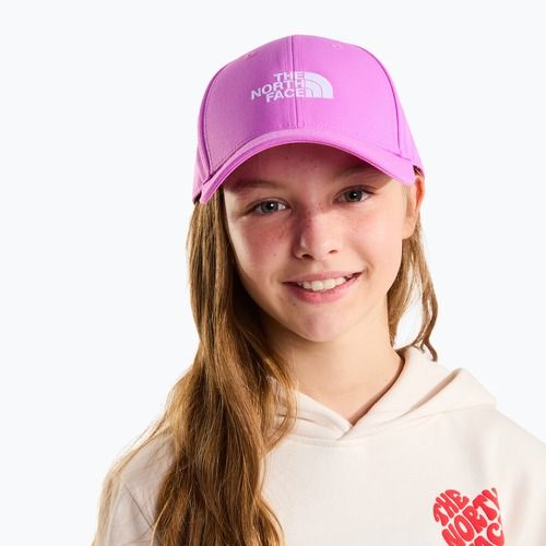 Детска шапка с козирка The North Face Recycled 66 Classic violet crocus