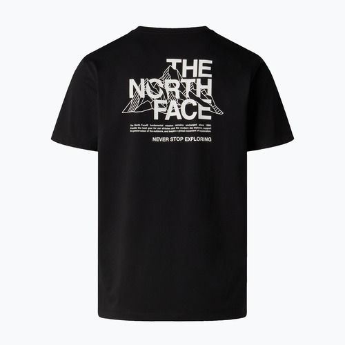 Мъжка тениска The North Face Mountain Sketch Regular tnf black