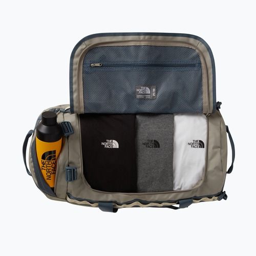 Пътна чанта The North Face Base Camp Duffel M 71 l stone slab/granite grey