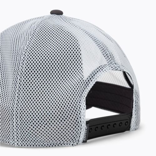 Шапка с козирка Brooks Surge Trucker dark russet/white/atomic blue