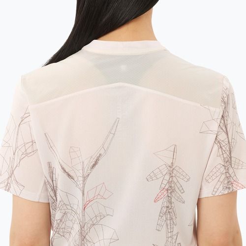 Дамска тениска за бягане Salomon S/Lab Ultra Tee Aop lilac ash