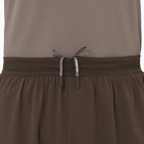 Мъжки шорти за бягане Salomon Sense Aero 7“ coffee bean
