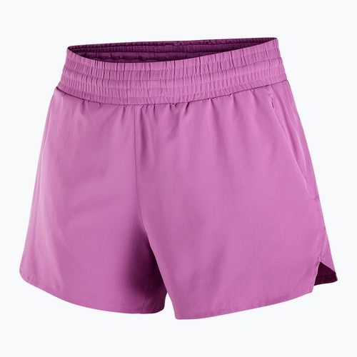 Дамски шорти за бягане Salomon Shakeout Core 2IN1 4“ iris orchid