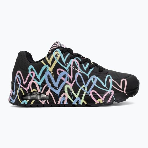 Дамски обувки SKECHERS JGoldcrown Uno Spread The Love black