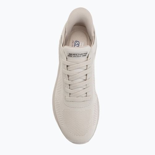 Мъжки обувки SKECHERS Bobs Squad Chaos Solid Step white