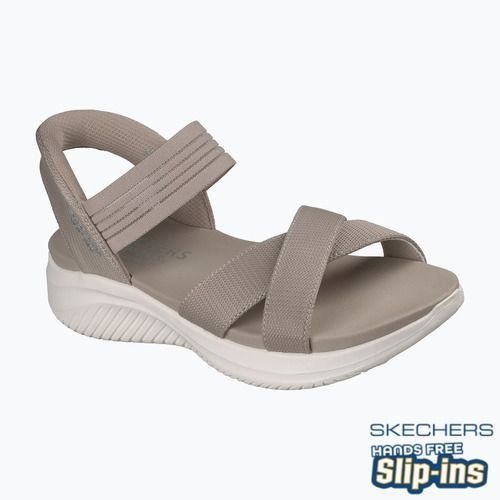 Sandały damskie SKECHERS Ultra Flex 3.0 Never Better taupe