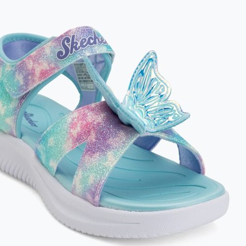 Детски сандали SKECHERS Jumpsters Butterfly Brites blue