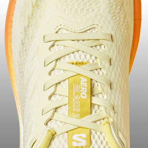 Дамски обувки за бягане Salomon Aero Blaze 3 transp yellow/white/nectarine