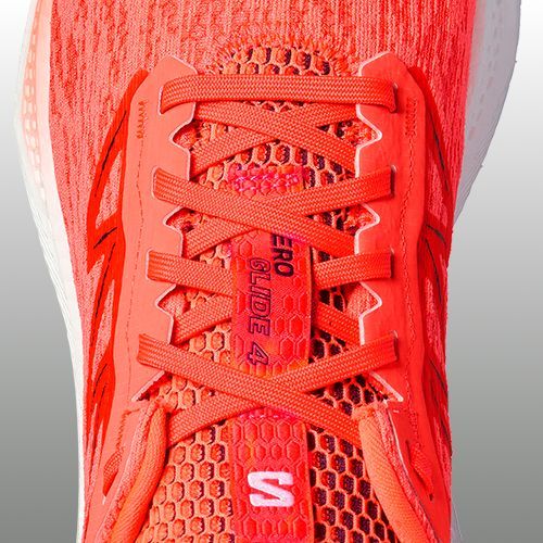 Мъжки обувки за бягане Salomon Aero Glide 4 neon flame/white/persia