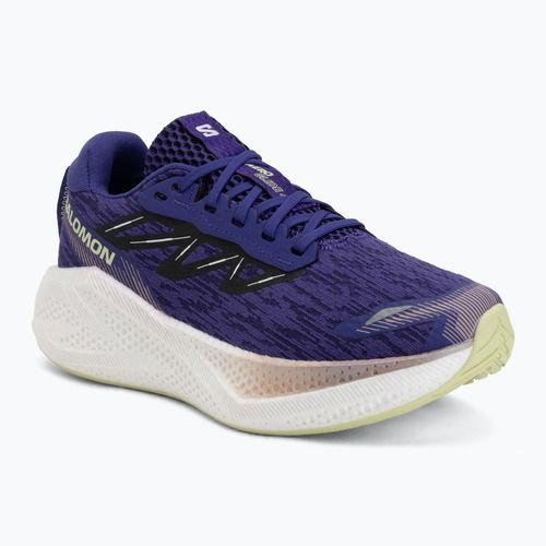 Дамски обувки за бягане Salomon Aero Glide 4 deep blue/white/butterfly