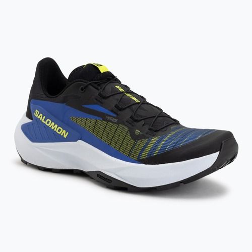 Мъжки обувки за бягане Salomon Genesis black/acid lime/bluing