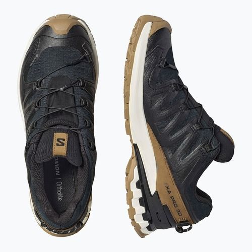 Дамски обувки за бягане Alomon XA PRO 3D V9 GTX Lifelong black/coyote brown/vanilla ice