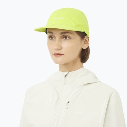 Шапка с козирка Salomon Bonatti Pro 5 Panel acid lime