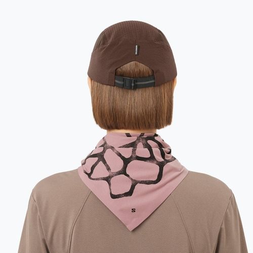Шапка с козирка Salomon Sense Aero coffee bean