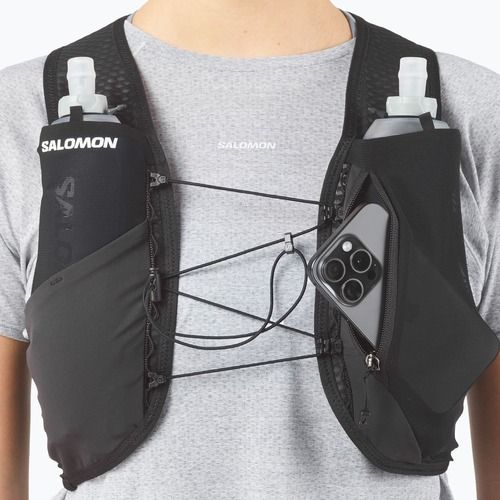 Жилетка за бягане Salomon GRVL Skin 4 black