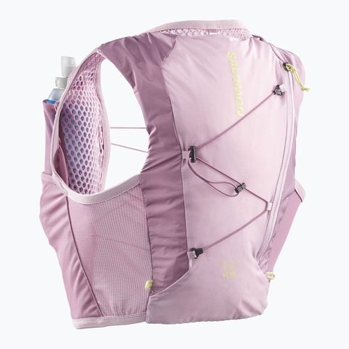 Дамска жилетка за бягане Salomon Active Skin 4 Set dusky orchid/daw