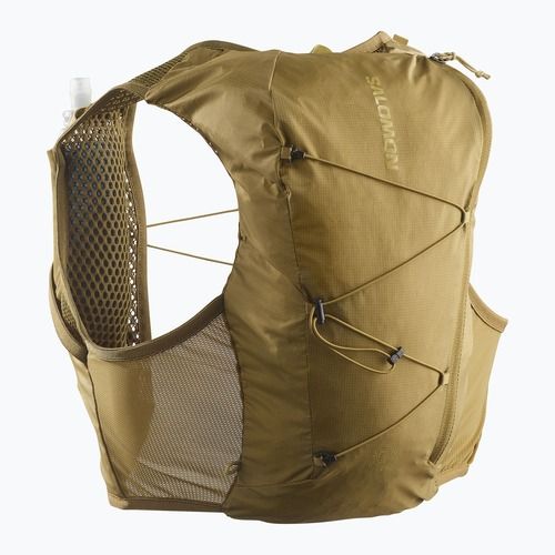 Жилетка за бягане Salomon Active Skin 8 Set brilliant olive/willow