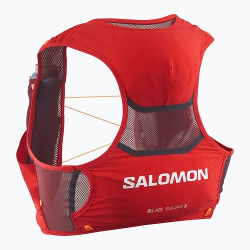 Жилетка за бягане Salomon S/Lab Pulsar 3 Set fiery red/andorra/orange pop