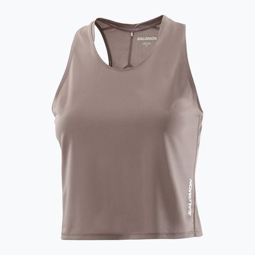 Дамска тениска за бягане Salomon Sense Aero Short Tank iron