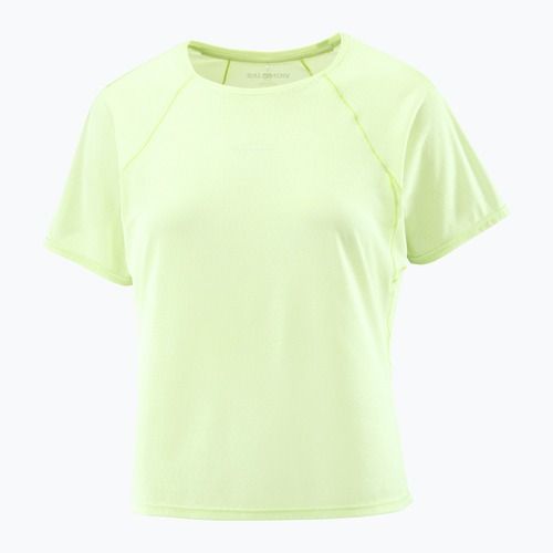 Дамска тениска за бягане Salomon Shakeout Air Cropp butterfly
