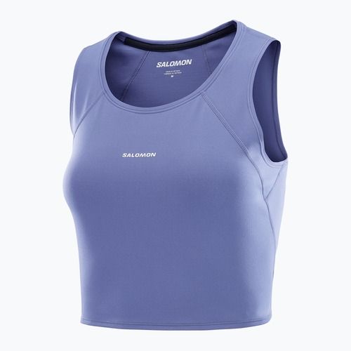 Дамска тениска за бягане Salomon SHAKEout Bliss Tanklette marlin