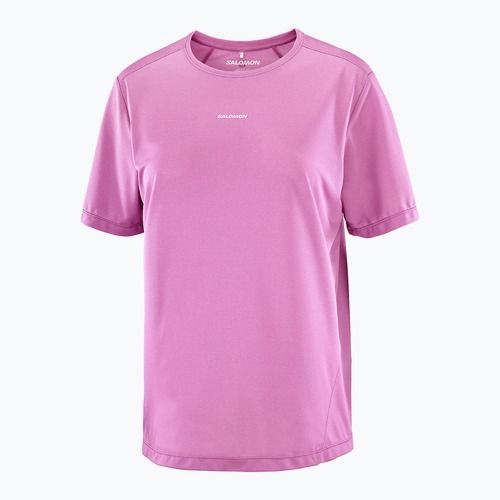 Дамска тениска за бягане Salomon Shakeout Core iris orchid