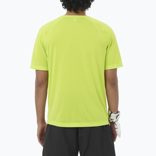 Мъжка тениска за бягане Salomon Shakeout Core acid lime