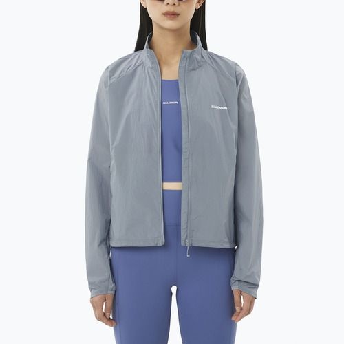 Дамско яке за бягане Salomon Shakeout Fly trade winds