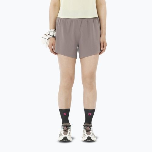 Дамски шороти за бягане Salomon Sense Aero Stow 4“ iron