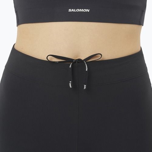 Дамски шорти за бягане Salomon Sense Stow 6“ deep black
