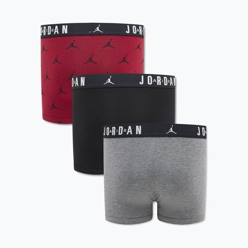 Детски боксерки Jordan JHB Flight Cotton Essential 3 pairs gym red