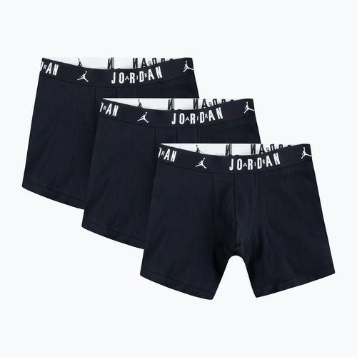 Мъжки боксерки Jordan JHM Flight Cotton Core 3 чифта black