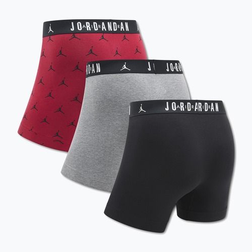 Мъжки боксерки Nike Jordan JHM Flight Cotton Essential 3 чифта gym red