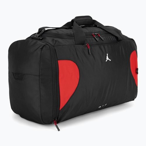 Чанта за тренировка/фитнес  Jordan Jam Element Duffle 46 l black/gym red
