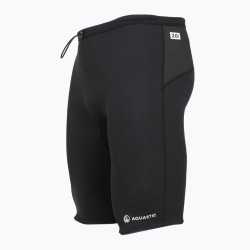 Мъжки неопренови шорти AQUASTIC SeaFlex 2.0 mm черен